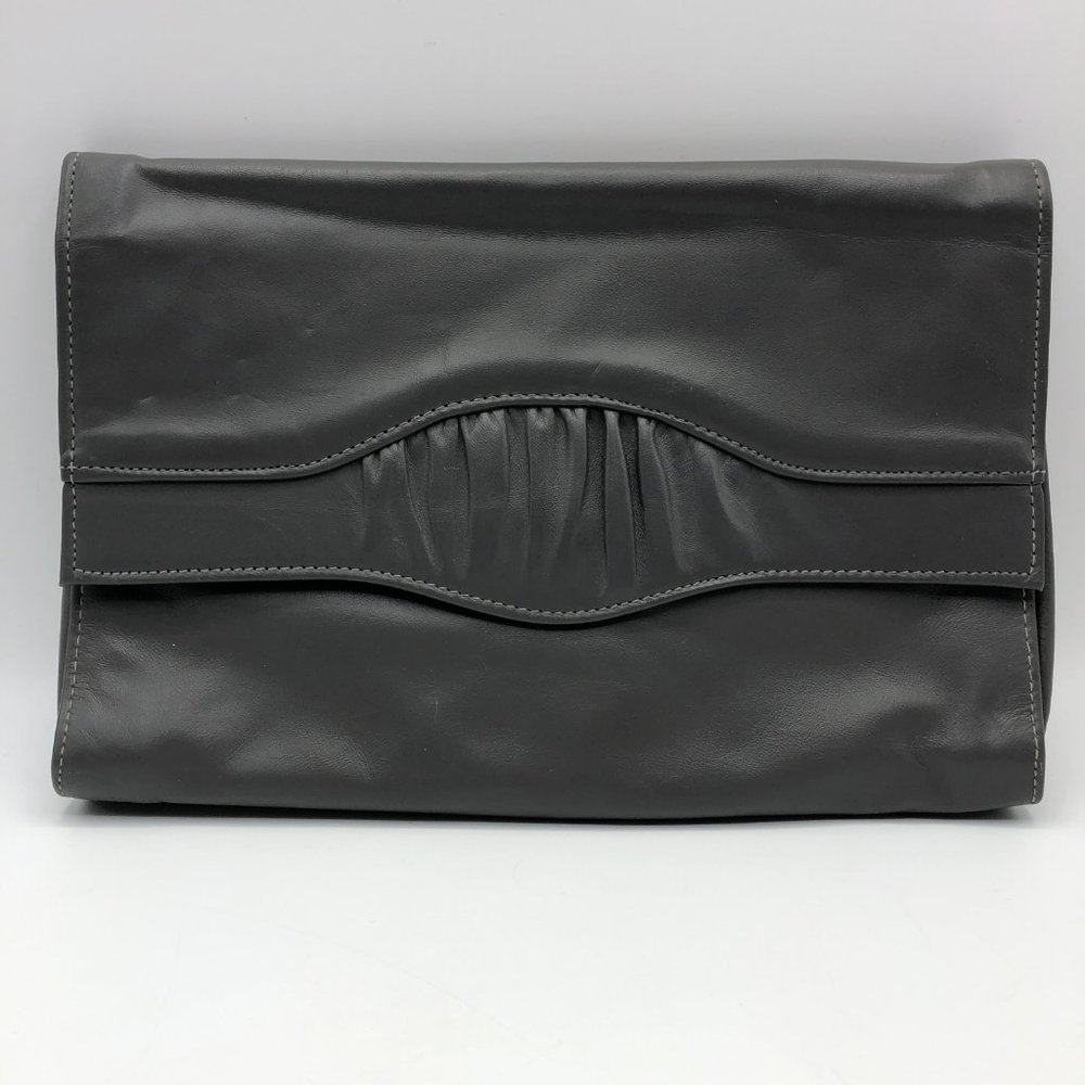 Grey Clutch Vintage 80s Golden Girls Style Handbag Prop Costume